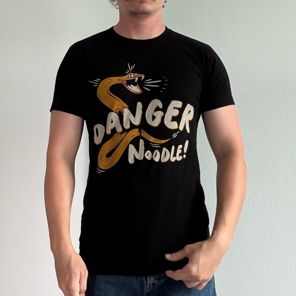Danger Noodle Black Tee
